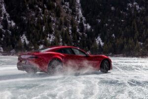 Drako GTE on ice