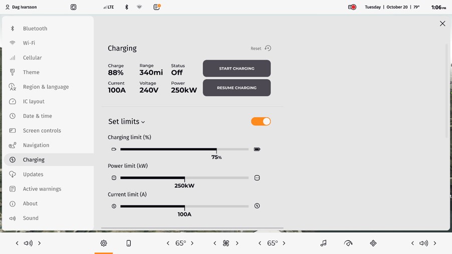 Digital Cockpit Automotive - Charging & Energy