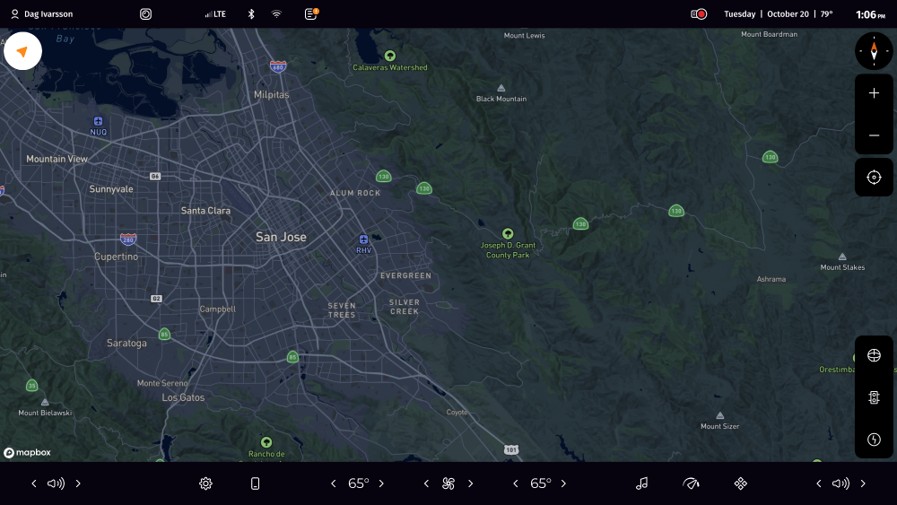 Digital Cockpit Automotive - Map