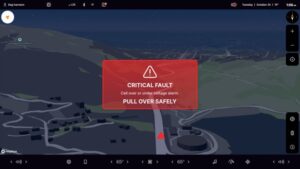Digital cockpit -automotive safety warnins